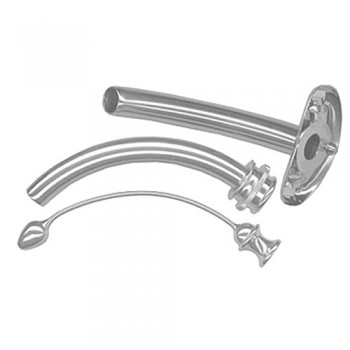 Speaking Tube Fig. 5 Stainless Steel, 70 mm